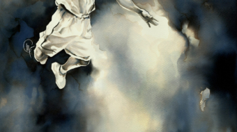 Vince Carter ilustración acuarela